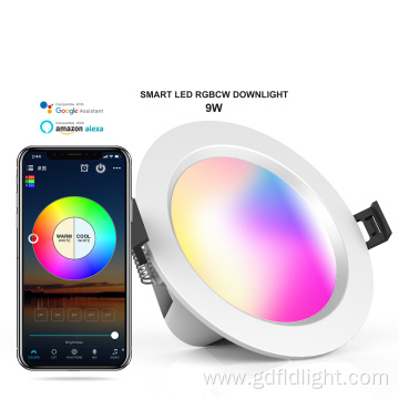 BT Mesh group control Smart downlight dimmable